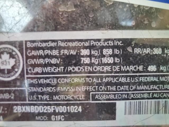 2015 Can-Am Spyder Roadster RT