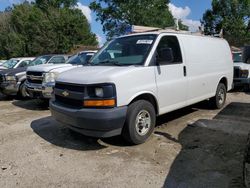 Salvage trucks for sale at Greenwell Springs, LA auction: 2017 Chevrolet Express G2500