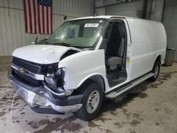 Salvage trucks for sale at Brookhaven, NY auction: 2023 Chevrolet Express G2500
