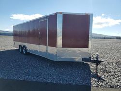 Salvage cars for sale from Copart Reno, NV: 2015 Frdm 2015 Freedom 8.5X24TA3 Enclosed Cargo Trailer