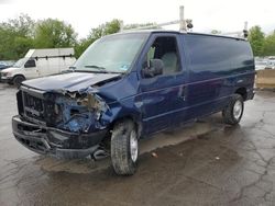 Salvage trucks for sale at Marlboro, NY auction: 2008 Ford Econoline E350 Super Duty Van