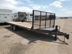 Salvage trucks for sale at Phoenix, AZ auction: 2016 Flemiilers 2016 Fleming T824-4 Flatbed Trailer
