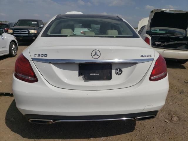 2016 Mercedes-Benz C 300 4matic