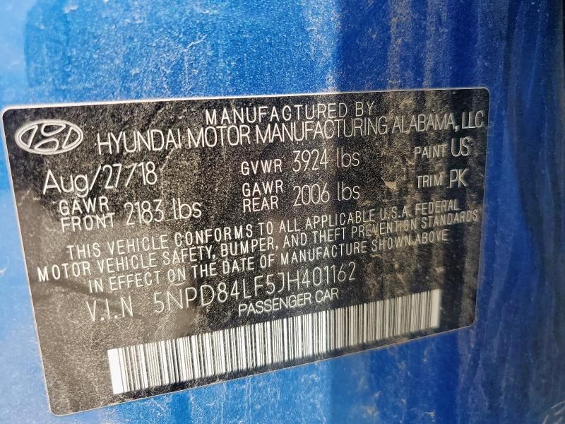 2018 Hyundai Elantra SEL