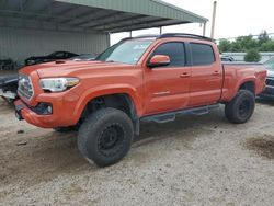 Salvage trucks for sale at Houston, TX auction: 2016 Toyota Tacoma Double Cab