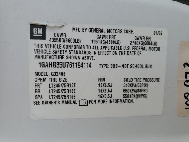 2006 Chevrolet Express G3500