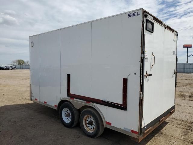 2015 Shar P Enclosed Cargo Trailer