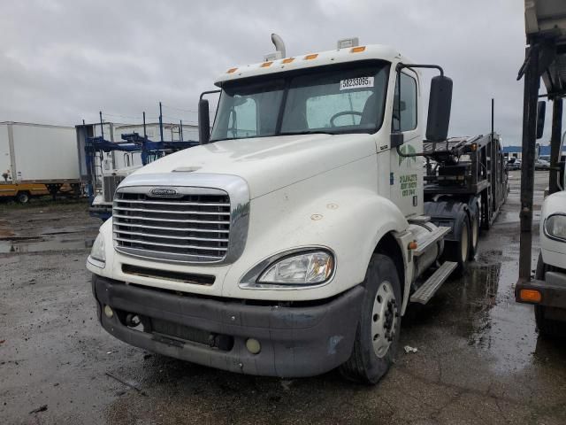 2006 Freightliner Columbia 102 Car Carrier Truck With Car Carrier TR