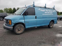 Salvage trucks for sale at Finksburg, MD auction: 2002 Chevrolet Express G2500