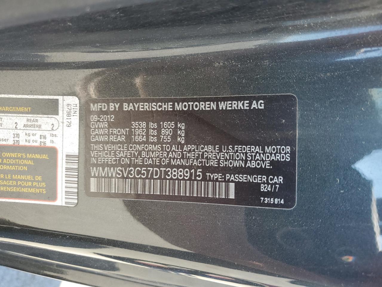 2010 Mini Cooper cou