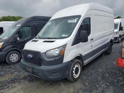 Salvage trucks for sale at Grantville, PA auction: 2021 Ford Transit T-250