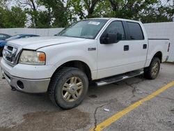 Salvage trucks for sale at Bridgeton, MO auction: 2008 Ford F150 Supercrew
