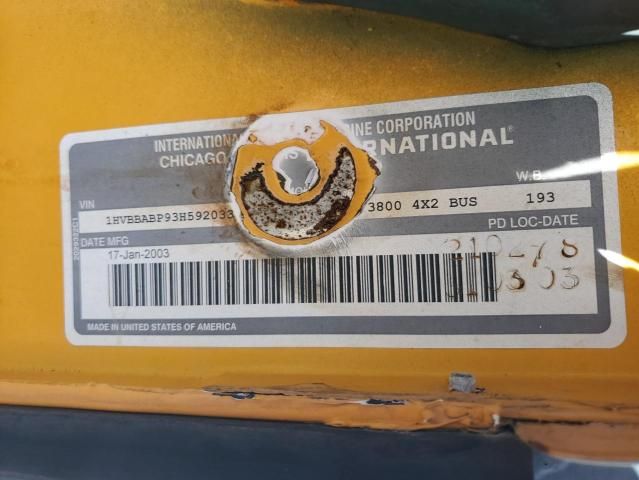 2003 International 3000 3800