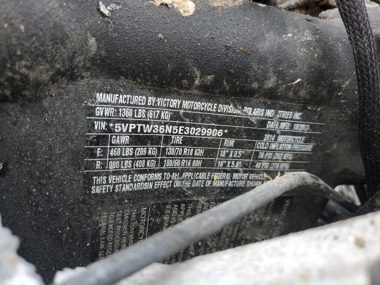 2014 Victory Cross Country Touring