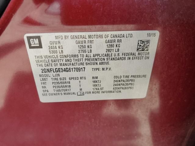 2016 Chevrolet Equinox LTZ