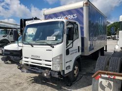 Salvage trucks for sale at Harleyville, SC auction: 2014 Isuzu NPR
