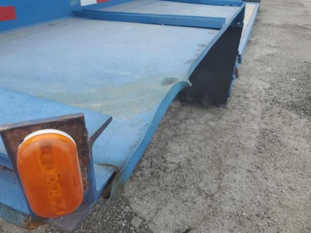 1978 Schertzer Lowboy Equipment Trailer