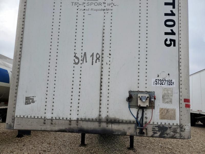 2012 Wabash Dvcvhsa DRY Van Trailer