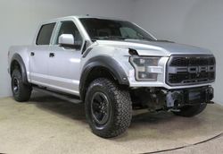 Salvage trucks for sale at Los Angeles, CA auction: 2017 Ford F150 Raptor