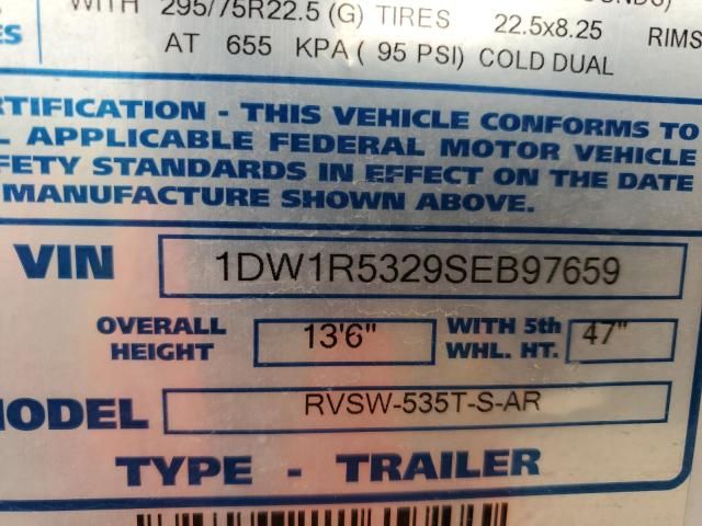 2025 Stoughton Rvsw-535T-S-AR Refrigerated Van Trailer