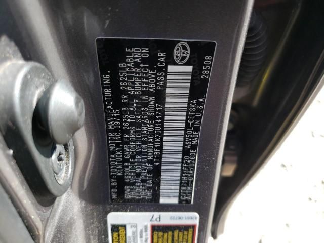 2016 Toyota Camry LE