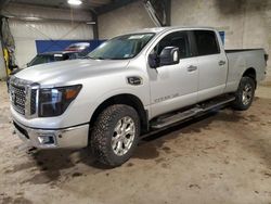 Salvage trucks for sale at Chalfont, PA auction: 2016 Nissan Titan XD SL
