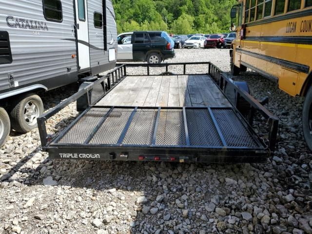2024 Triplcrown 2024 Triple Crown ATV7X14SA Utility Trailer
