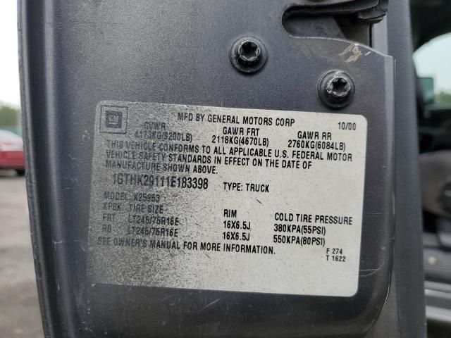2001 GMC Sierra K2500 Heavy Duty