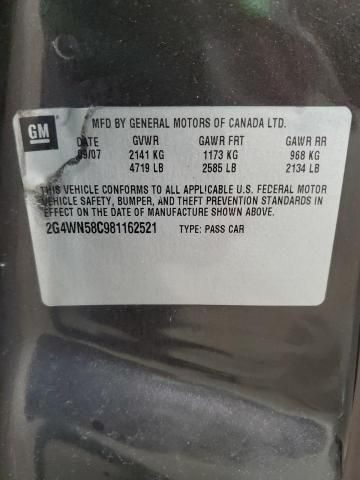 2008 Buick Lacrosse Super Series