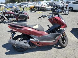 Salvage motorcycles for sale at American Canyon, CA auction: 2016 Honda PCX 150