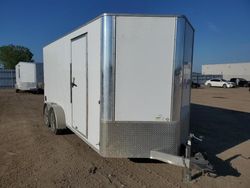 Salvage trucks for sale at Greenwood, NE auction: 2018 Unknown 2018 Enclosed Cargo Trailer