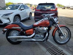 Salvage motorcycles for sale at Hillsborough, NJ auction: 2012 Honda VT750 C2F