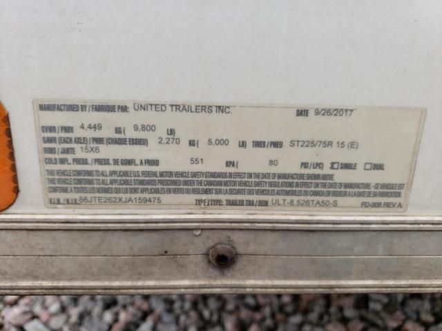 2018 United ULT-8.526TA50-S Enclosed Cargo Trailer