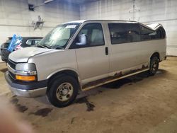 Salvage trucks for sale at Portland, MI auction: 2007 Chevrolet Express G3500