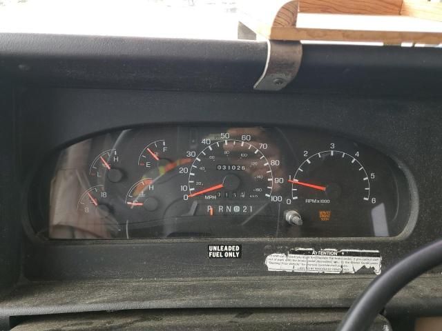1999 Ford F550 Super Duty Stripped Chassis