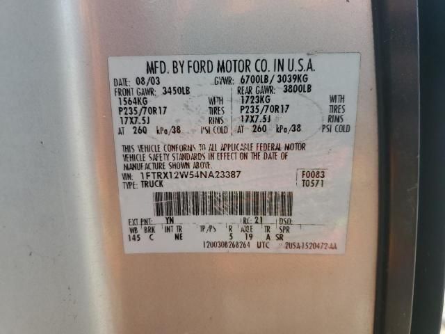 2004 Ford F150