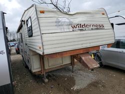 Salvage trucks for sale at Lansing, MI auction: 1993 Wildcat Trlr Coach