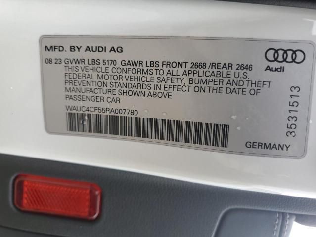 2024 Audi S5 Premium Plus