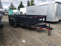 Salvage trucks for sale at Woodburn, OR auction: 2024 Carry-On Dump Trailer