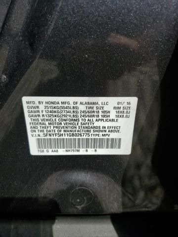2016 Honda Pilot LX