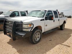 Salvage trucks for sale at Andrews, TX auction: 2011 Ford F350 Super Duty