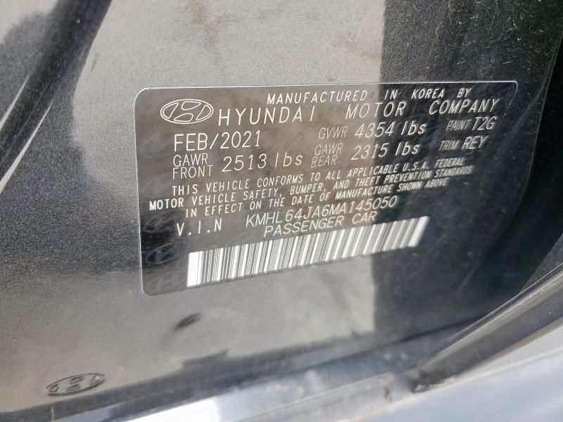 2021 Hyundai Sonata sel