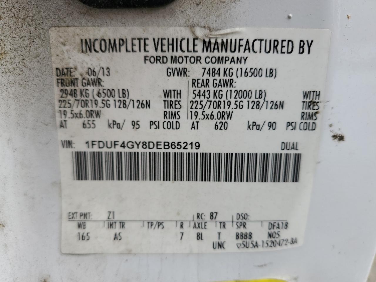 2013 Ford F450 Super Duty