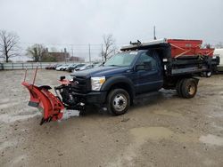 Salvage trucks for sale at Lansing, MI auction: 2013 Ford F550 Super Duty