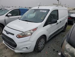 Salvage trucks for sale at San Diego, CA auction: 2017 Ford Transit Connect XLT