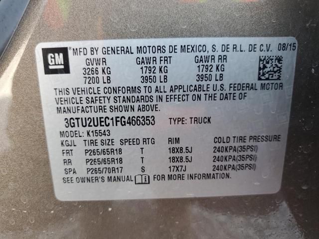 2015 GMC Sierra K1500 SLE