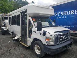 Salvage trucks for sale at Waldorf, MD auction: 2017 Ford Econoline E350 Super Duty Cutaway Van