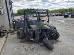 Salvage motorcycles for sale at Ellwood City, PA auction: 2018 Polaris Ranger 570