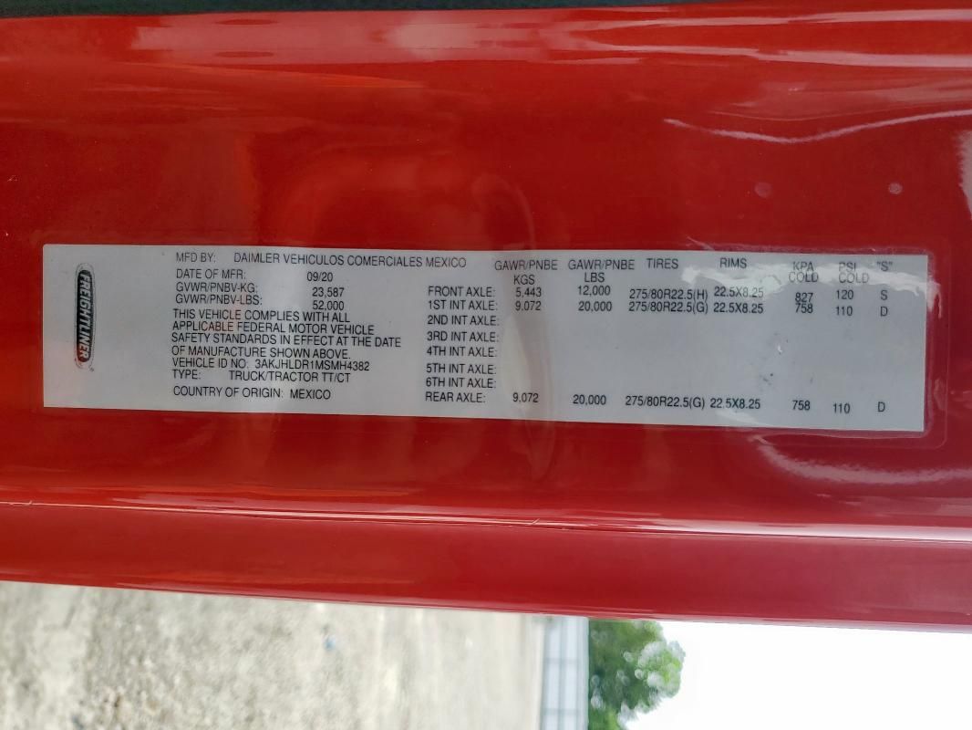 2021 Freightliner Cascadia 126 Semi Truck