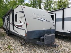 Salvage trucks for sale at West Warren, MA auction: 2017 Keystone 2017 Dutchman Passport